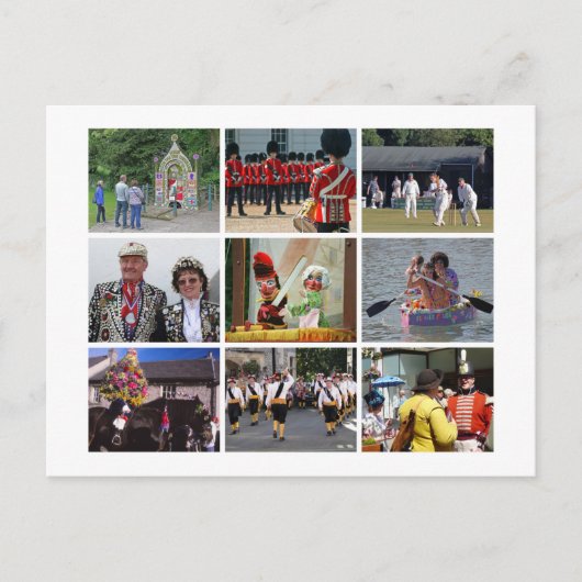 Een Afbeelding van Engeland - gebruiken en traditi Briefkaart (Voorkant)