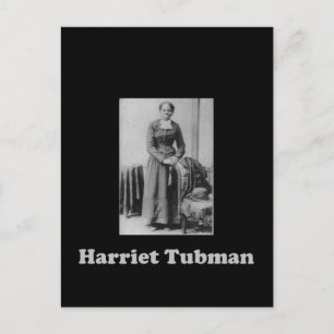 Een Afbeelding van Harriet Tubman in zwart-wit Briefkaart