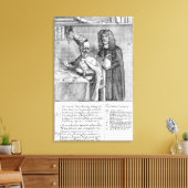 Een afbeelding van Titus Oates Canvas Afdruk (Insitu (Woonkamer))