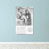 Een afbeelding van Titus Oates Canvas Afdruk (Insitu (Houten vloer))