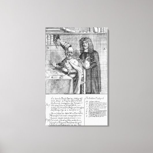 Een afbeelding van Titus Oates Canvas Afdruk (Voorkant)