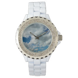 Een afdekking van wolken horloge