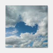 Een afdekking van wolken magneet (Voorkant)