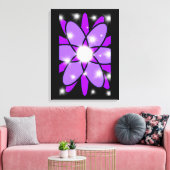 Een afdruk van een tekencanvas canvas afdruk (Insitu (Woonkamer))