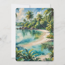 Een afgelegen snorkelplek aankondiging