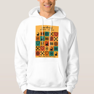 Eén Afrika – Adinkra – Ghana - Hoodie