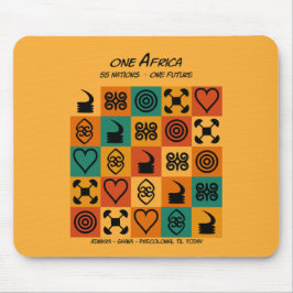Eén Afrika – Adinkra – Ghana - Muismat