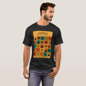 Eén Afrika – Adinkra – Ghana - T-shirt (Voorkant volledig)