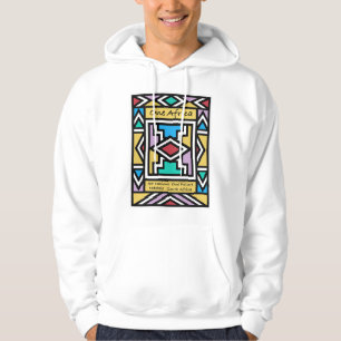 Eén Afrika – Ndebele – Zuid-Afrika & Zimbabwe - Hoodie
