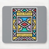 Eén Afrika – Ndebele – Zuid-Afrika & Zimbabwe - Muismat (Voorkant)