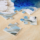 Eén: Afrikaanse Amerikaanse paarse zwarte liefde Legpuzzel (Zijkant)