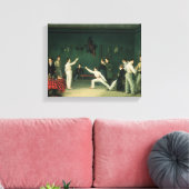 Een afschermingsscène, 1827 canvas afdruk (Insitu (Woonkamer))