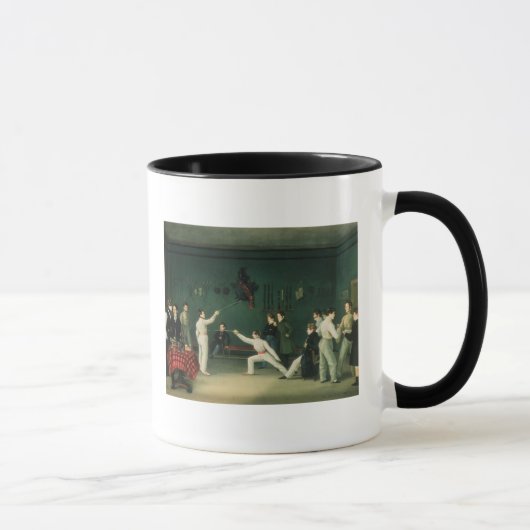 Een afschermingsscène, 1827 mok (Rechts)