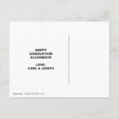 Een Afstuderen waarom honden van het internet houd Aankondigingskaart (Achterkant)