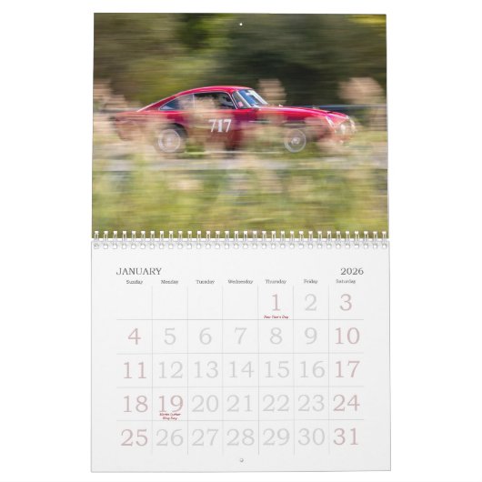 Een  agenda kalender (Jan 2026)