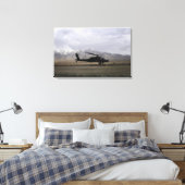Een AH-64A Apache die opstart Canvas Afdruk (Insitu (Slaapkamer))