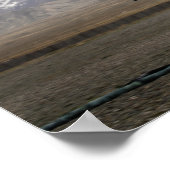 Een AH-64A Apache die opstart Poster (Hoek)