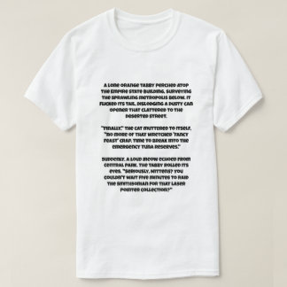 Een AI grap over katten hebben gedood van alle men T-shirt