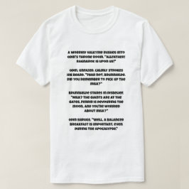 Een ai-grap over Ragnarok T-shirt