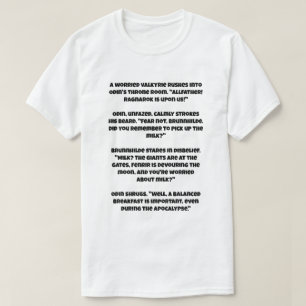 Een ai-grap over Ragnarok T-shirt