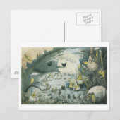 Een airy Dance Full Moon Briefkaart (Voorkant / Achterkant)