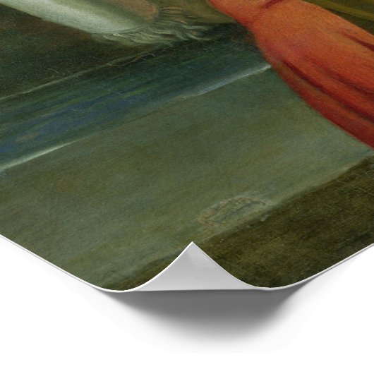 Een Albanees, 1831 Poster (Hoek)