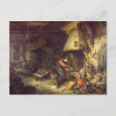 Een alchemicus, 1611 briefkaart (Voorkant)