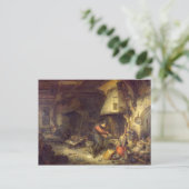 Een alchemicus, 1611 briefkaart (Staand voorkant)