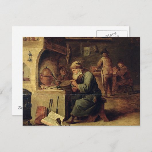 Een alchemist briefkaart (Voorkant / Achterkant)