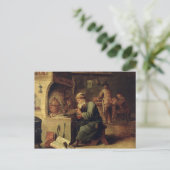 Een alchemist briefkaart (Staand voorkant)