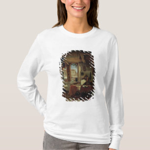 Een alchemist in zijn laboratorium t-shirt