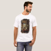 Een alchemist in zijn laboratorium t-shirt (Voorkant volledig)