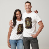 Een alchemist in zijn laboratorium t-shirt (Unisex)
