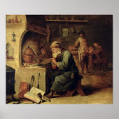 Een alchemist poster (Voorkant)