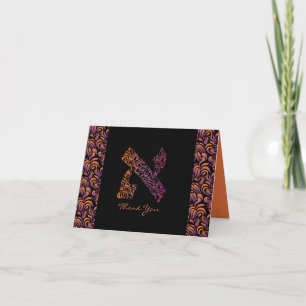 Een Aleph Bar Bat Mitzvah Dank je kaart