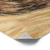 Een Alert Tabby van Louis William Wain Poster (Hoek)