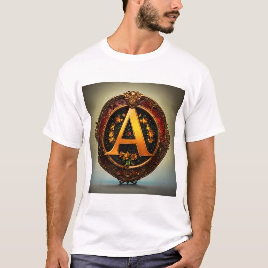Een alfabetnaam t-shirt (Voorkant)