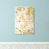 Een algemene handelwijze canvas afdruk (Insitu (Houten vloer))