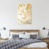 Een algemene handelwijze canvas afdruk (Insitu (Slaapkamer))