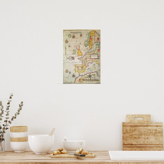 Een algemene handelwijze poster (Keuken)