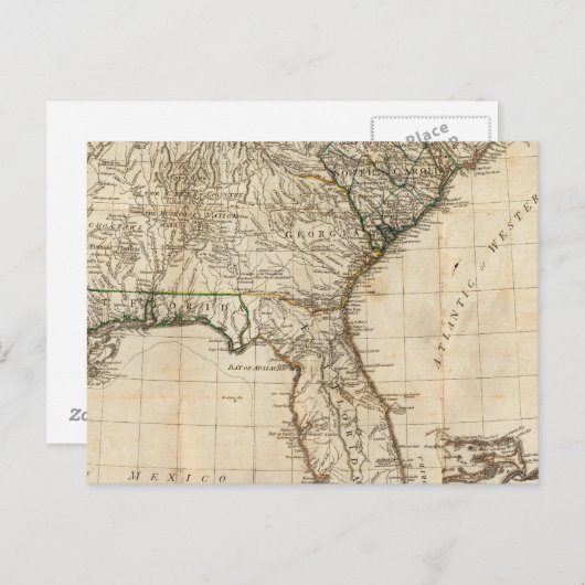 Een algemene kaart van de Zuid-Britse kolonies (Voorkant / Achterkant)