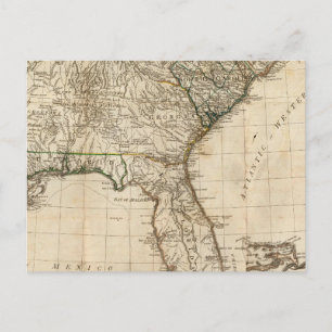 Een algemene kaart van de Zuid-Britse kolonies