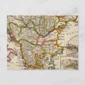 Een algemene kaart van Turkije in Europa (Voorkant)