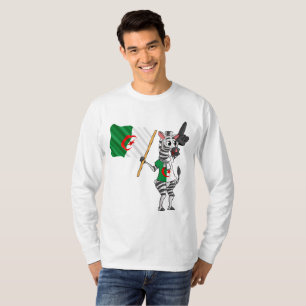 Een Algerijns zebra T-shirt