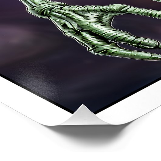 Een alien perfect poster (Hoek)