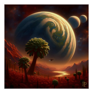 Een Alienenwereld Perfect Poster