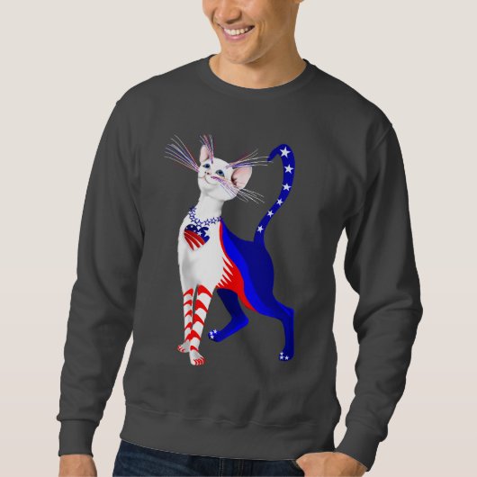 Een All American Cat Shirt (Voorkant)