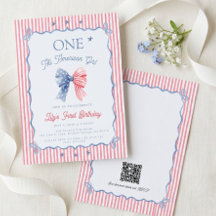 Een All American Girl QR Code 1e verjaardag