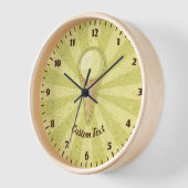 Eén all Ice Cream Cone Large Clock (Hoek)