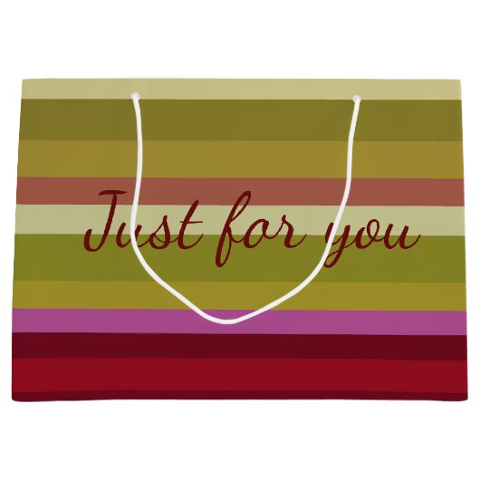 Een alle tijd Moderne Groot Cadeauzakje (Voorkant)